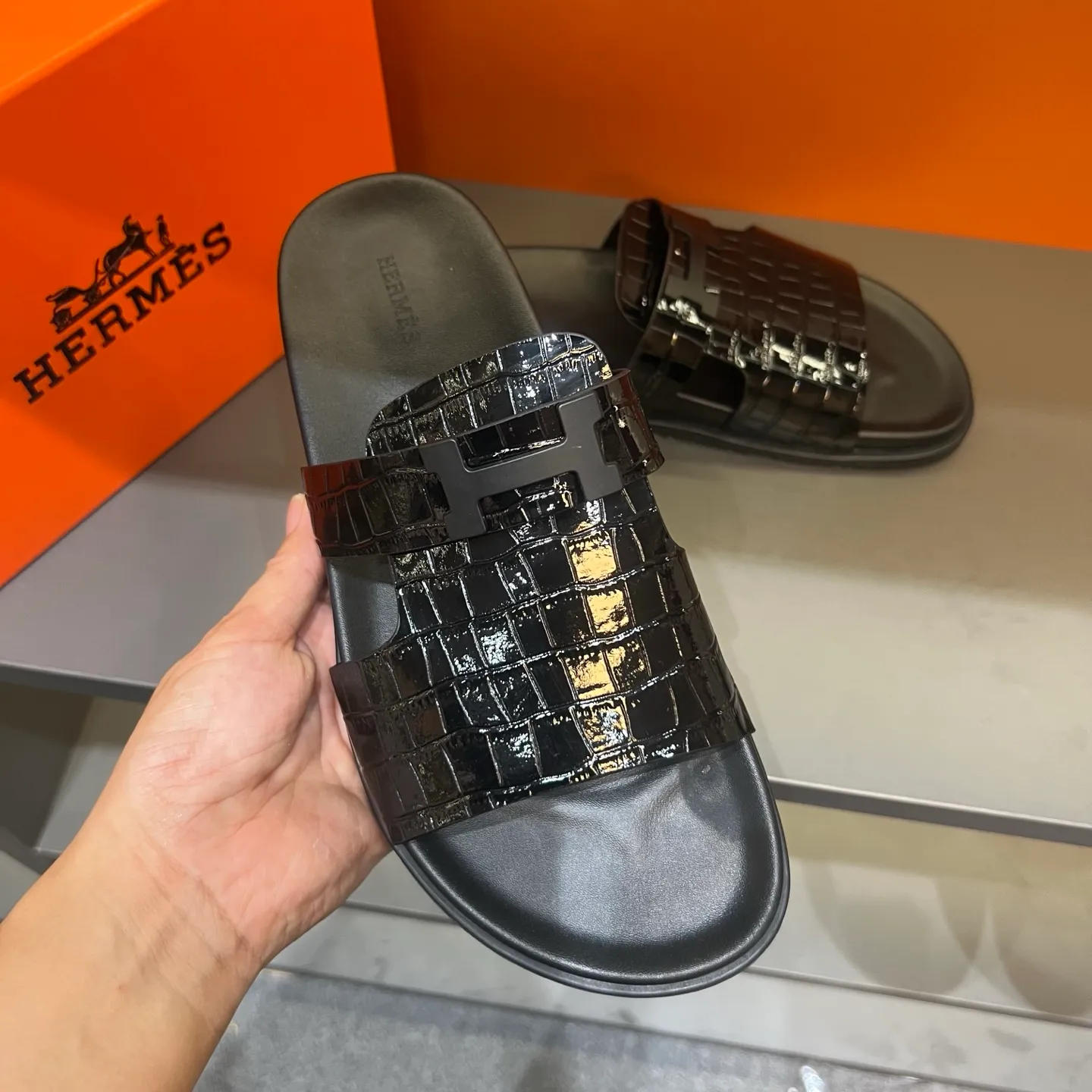 Men's shoes 💰300, size 38-45, the new 2014 summer Hermes shoes are the same as the original ones, handmade by masters! ❥High-end customization, exclusive products, the highest version in the industry⚠❥Using: Hermers upper: (pursuing top walking comfort) ✨Top quality on sale━━━━Hermes━━━━━